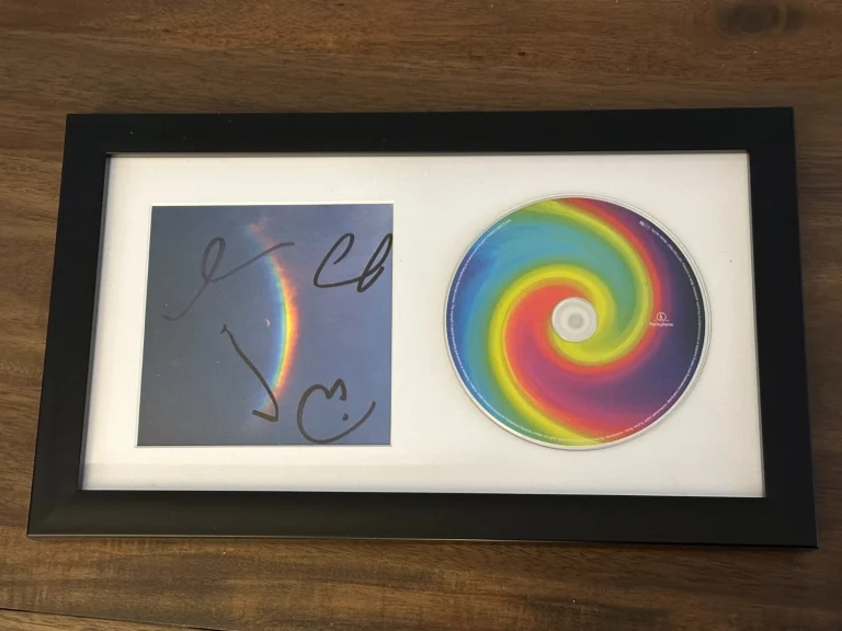 COLDPLAY SIGNED 