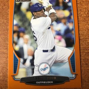 YASIEL PUIG 2013 BOWMAN DRAFT ORANGE #1 RC 145/250 *LOS ANGELES DODGERS*