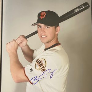BUSTER POSEY SIGNED 11X14 SAN FRANCISCO GIANTS BECKETT BAS AUTOGRAPH AUTO