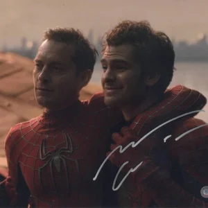 ANDREW GARFIELD SIGNED 11X14 PHOTO SPIDER-MAN NO WAY HOME AUTOGRAPH BECKETT 14