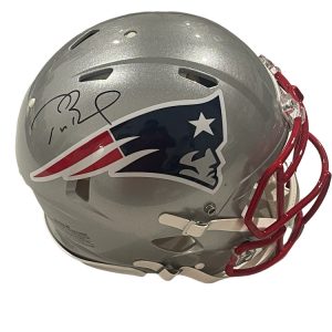 TOM BRADY SIGNED NEW ENGLAND PATRIOTS AUTOGRAPH SPEED AUTHENTIC FULL SIZE HELMET