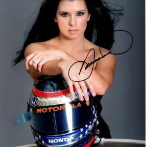 DANICA PATRICK Signed Autographed 8x10 INDY Photo