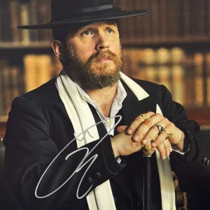 Tom Hardy Signed 11x14 Photo Peaky Blinders Authentic Autograph Beckett