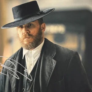 Tom Hardy Signed 11x14 Photo Peaky Blinders Authentic Autograph Beckett