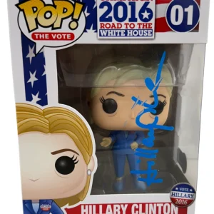 Hillary Clinton Signed Pop Funko Figure Authentic Autograph Beckett