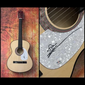 PSA The Lemonheads Bassist Juliana Hatfield Firmato Acustica Chitarra