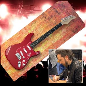 GFA Camila Fascia Chitarrista Pablo Hurtado Firmato Elettrico Chitarra a Prova