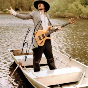 GFA Primus Band Rock Star Les Claypool Signed 8x10 Photo COA