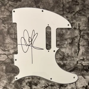 GFA Composer & Jazz Bassist JOHN PATITUCCI Signed Electric Pickguard COA