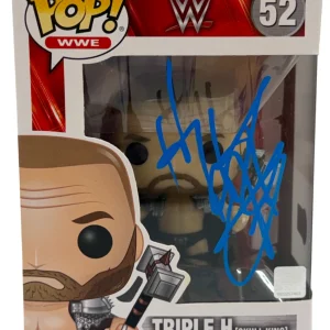Triple H HHH Signed WWE Funko 52 Wrestling Authentic Autograph Beckett