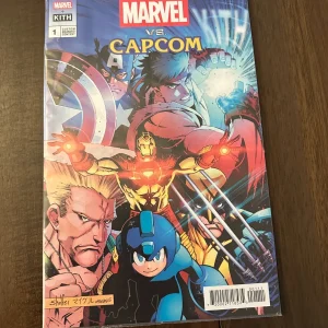 KITH X MARVEL VS CAPCOM COMIC BOOK BASE #1 IN HAND