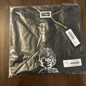 KITH X CAPCOM MEGA MAN T TEE SHIRT BLACK SIZE L LARGE IN HAND NWT NEW SKETCH