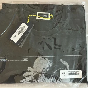 KITH X CAPCOM CHUN LI T TEE SHIRT BLACK L LARGE IN HAND NWT NEW STREET FIGHTER