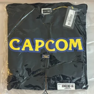 KITH CAPCOM VINTAGE NELSON CREWNECK SWEATER NOCTURNAL SIZE L LARGE NWT NEW