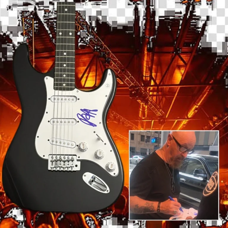 GFA Judas Priest Band  * ROB HALFORD *  Signed Electric Guitar PROOF AD1 COA