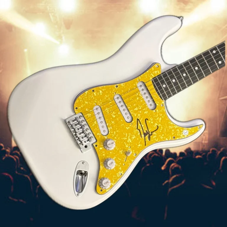 GFA  Default Band Singer  * DALLAS SMITH *  Signed Electric Guitar COA