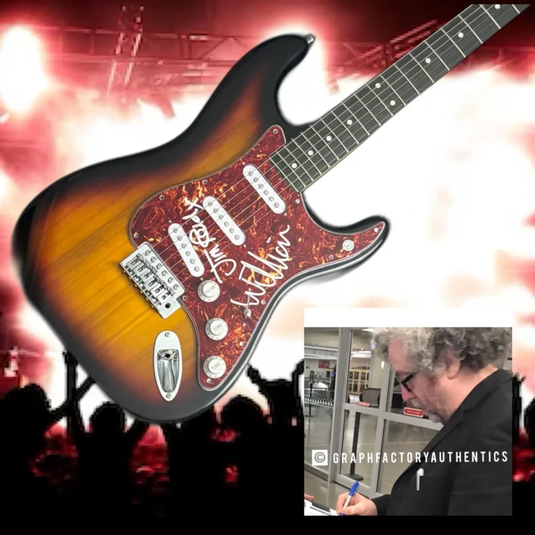 GFA  William & Jim Reid * THE JESUS AND MARY CHAIN * Signed Electric Guitar COA