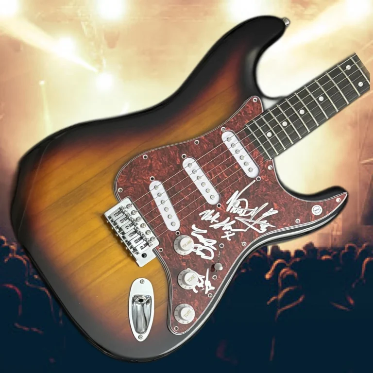 GFA Another Life x4 Band * ANY GIVEN SIN * Signed Electric Guitar PROOF A6 COA