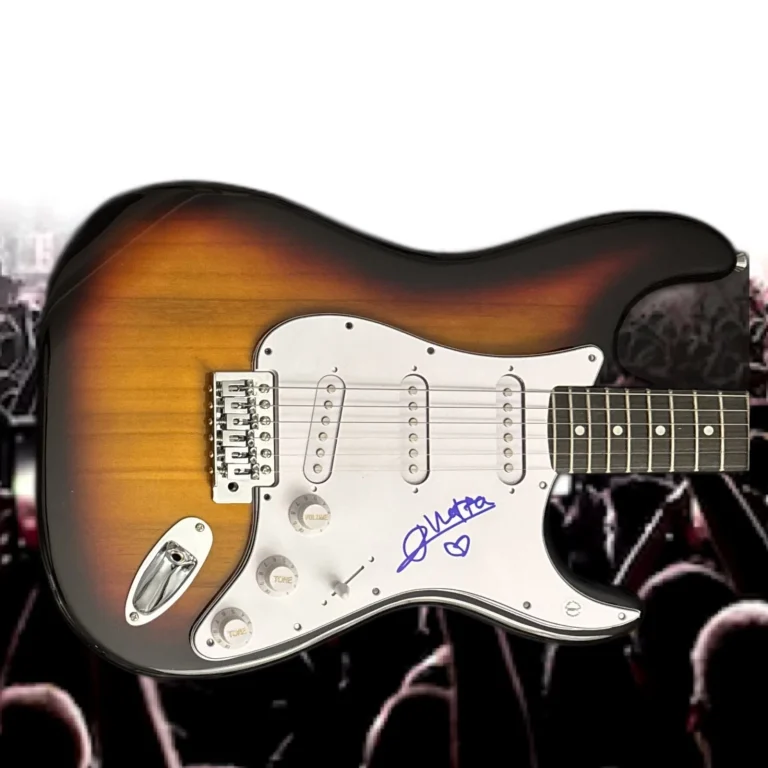 GFA Toy & Bassa Sababa Star * NETTA BARZILAI * Signed Electric Guitar N6 COA