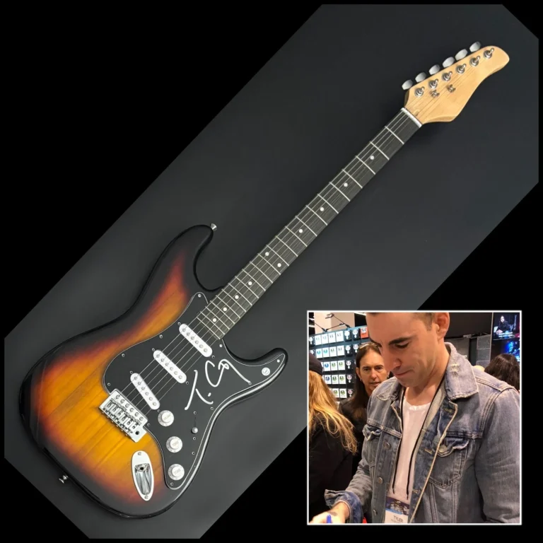 GFA Theory of a Deadman * TYLER CONNOLLY * Signed Electric Guitar PROOF T7 COA