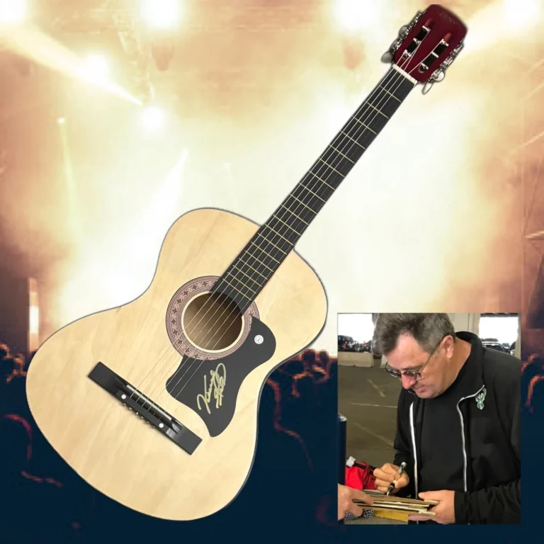 GFA Eagles & Country Legend  * VINCE GILL *  Signed Acoustic Guitar PROOF COA