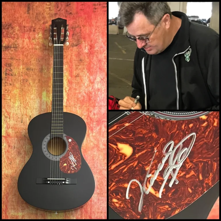 GFA Eagles & Country Legend  * VINCE GILL *  Signed Acoustic Guitar PROOF COA