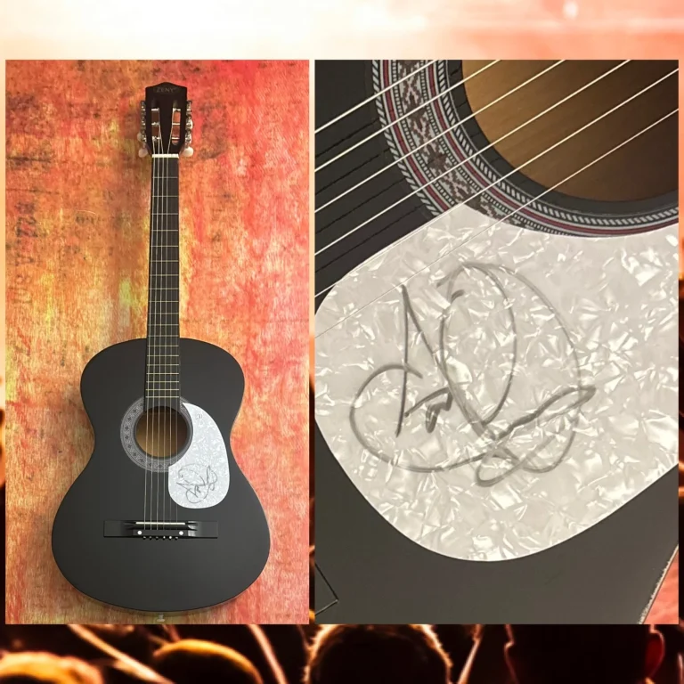 GFA  Savatage Band Frontman * JON OLIVA *  Signed Acoustic Guitar PROOF COA