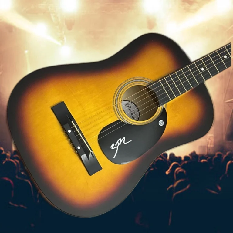 GFA  Slow Down Lose You Star  * ZACH JOHN KING *  Signed Acoustic Guitar COA