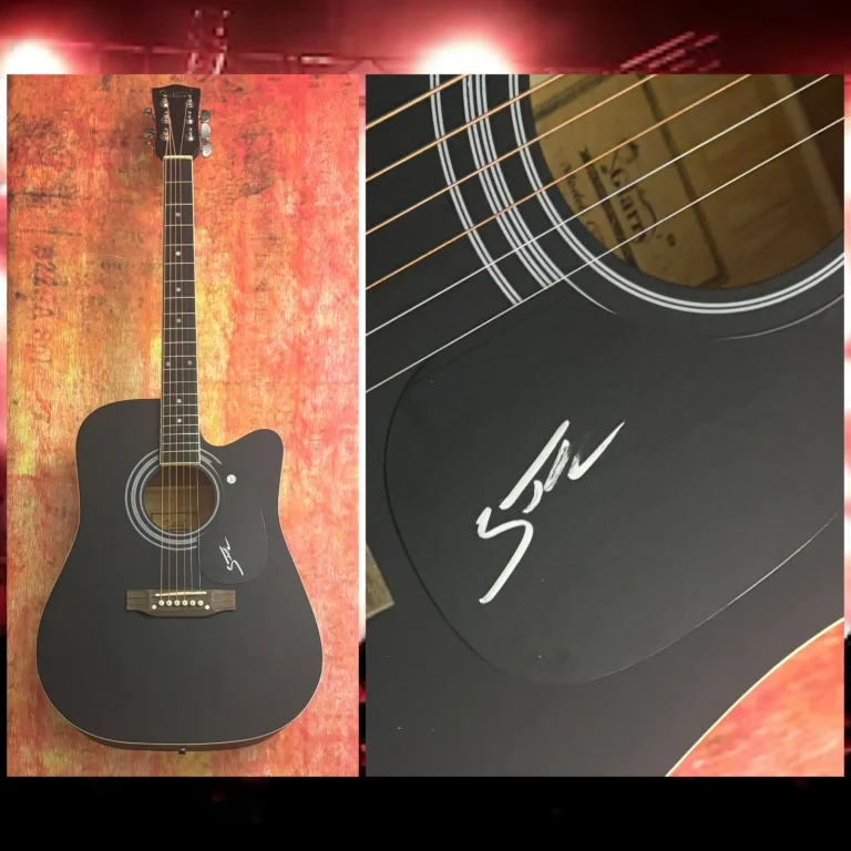 GFA  Slow Down Lose You Star  * ZACH JOHN KING *  Signed 41