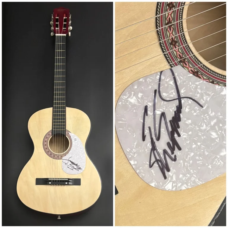 PSA  I Loved 'Em Every One  *  T.G. SHEPPARD *  Signed Acoustic Guitar COA
