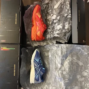 KITH ASICS GEL-KAYANO 10.1 MEGA MAN VS IRON MAN DOUBLE BOX MARVEL CAPCOM COMIC