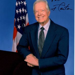 JIMMY CARTER Autographed Signed 8x10 Photograph - To John 39TH U.S. PRESIDENT