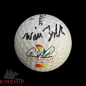 Will Zalatorits signed Arnold Palmer Invitiational Golf Ball JSA COA Auto A3073