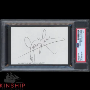 James Jim Lovell signed Cut PSA DNA Slabbed Astronaut Apollo 8 Moon Auto C2584