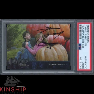 Daniel Radcliffe signed Artbox Trading Card PSA DNA Slab Harry Potter Auto C2657