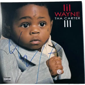 LIL WAYNE SIGNED AUTOGRAPHED THE CARTER III VINYL ALBUM LP RECORD RSD WEEZY JSA