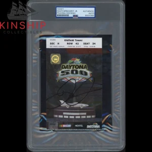 Dale Earnhardt Jr signed 2004 Daytona 500 Ticket PSA DNA Slab NASCAR Auto C5249