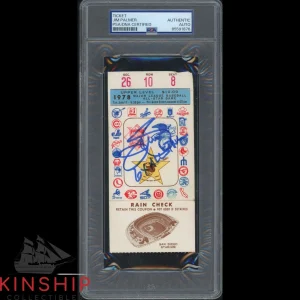 Jim Palmer signed 1978 All Star Game Ticket PSA DNA Slab HOF Baseball Auto C5252