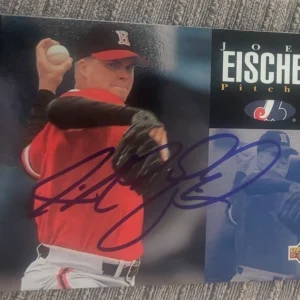 1994 Upper Deck Minor League #152 Joey Eischen signed autographed card Expos