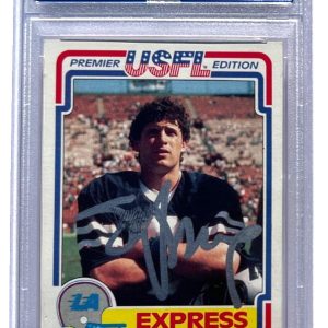 STEVE YOUNG SIGNED 1984 TOPPS USFL #52 ROOKIE CARD RC 49ERS PSA/DNA AUTO