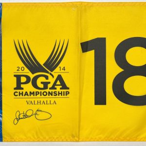 RORY MCILROY SIGNED 2014 PGA CHAMPIONSHIP GOLF FLAG VALHALLA US OPEN MASTERS JSA