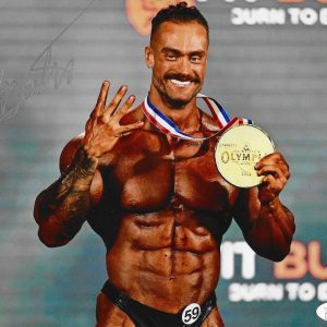 CHRIS BUMSTEAD SIGNED AUTOGRAPH 8X10 PHOTO BODYBUILDING MR O OLYMPIA CBUM JSA #1