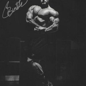CHRIS BUMSTEAD SIGNED AUTOGRAPH 8X10 PHOTO BODYBUILDING MR O OLYMPIA CBUM JSA #3