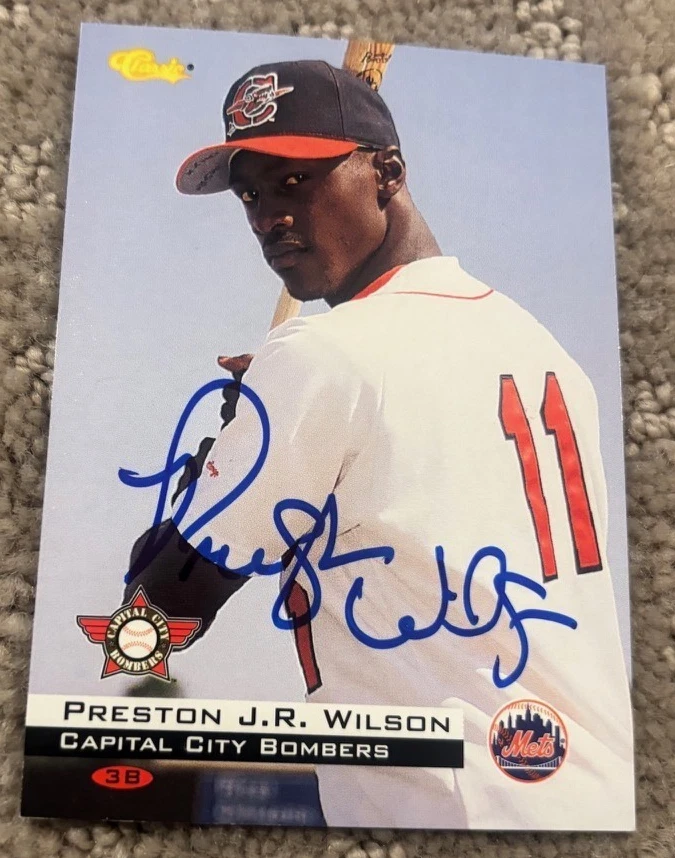 1994 Classic Minor League All Star Preston Wilson signed autographed card #67