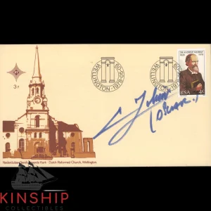 Oscar Pistorius signed Cachet JSA COA South African Runner Inscribed Auto Z2387