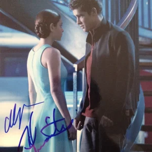 The Giver signed autographed 8x10 photo Odeya Rush Brenton Thwaites