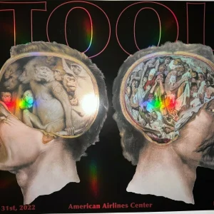 2022 TOOL DALLAS POSTER CONCERT TOUR 1/31/22 MOON PATROL /950 !