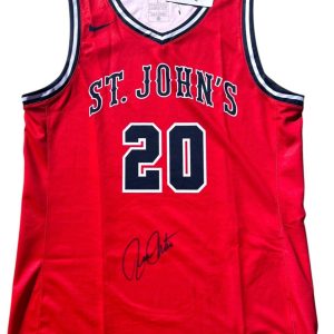 COACH RICK PITINO SIGNED ST JOHNS BASKETBALL JERSEY RED STORM 2025 JSA