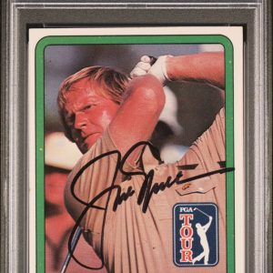 Jack Nicklaus Signed 1981 Donruss Rookie Auto PSA 10 Autograph RC Golf HOF