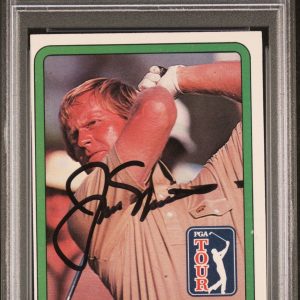 1981 Donruss Golf #13 Jack Nicklaus Signed Rookie Card PSA AUTO 10 RC LEGEND